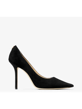 Jimmy Choo Love Suede Pumps(PLEASE REQUEST YOUR SIZE BEFORE PURCHASING)